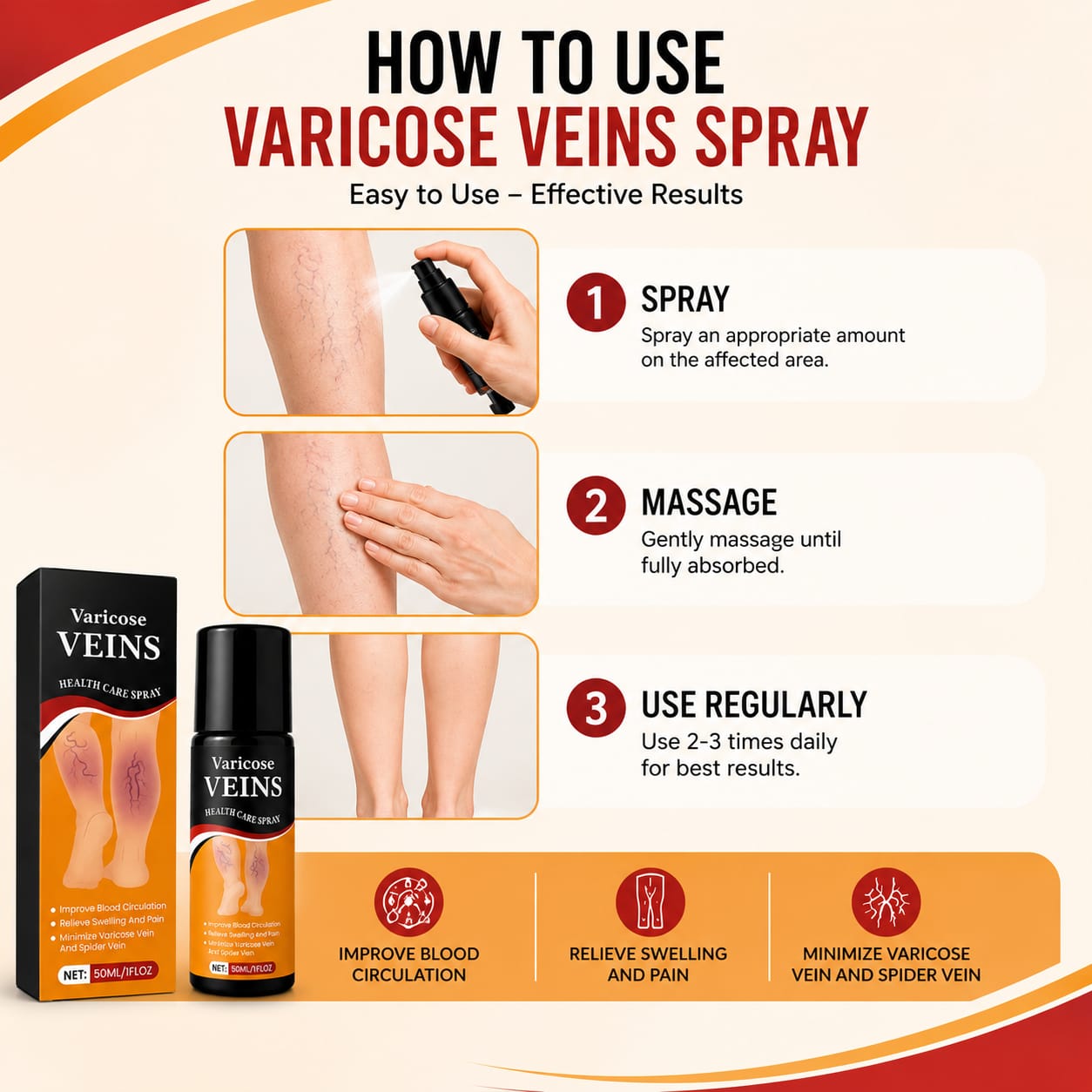 Vericose Spray (30ml)